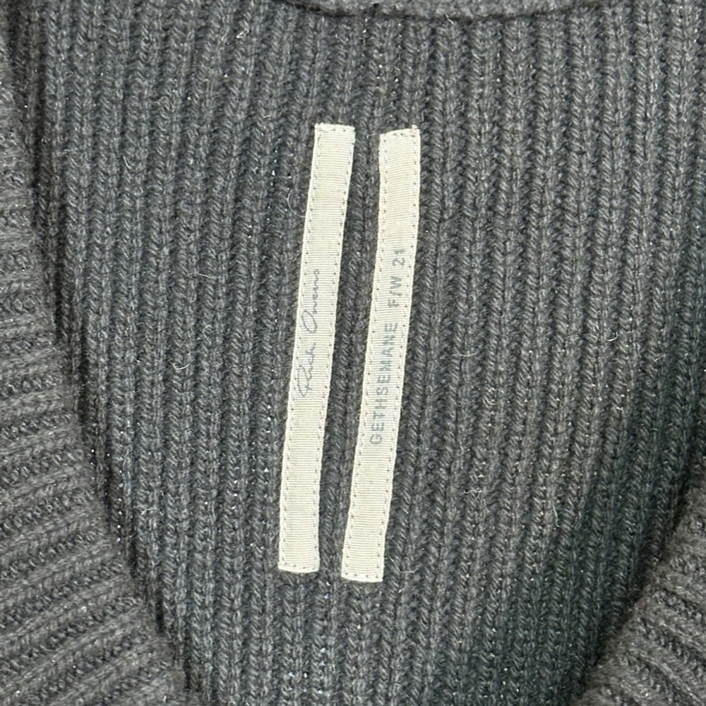 Rick Owens Black Banana Cashmere Sweater XL - Picture 11 of 17